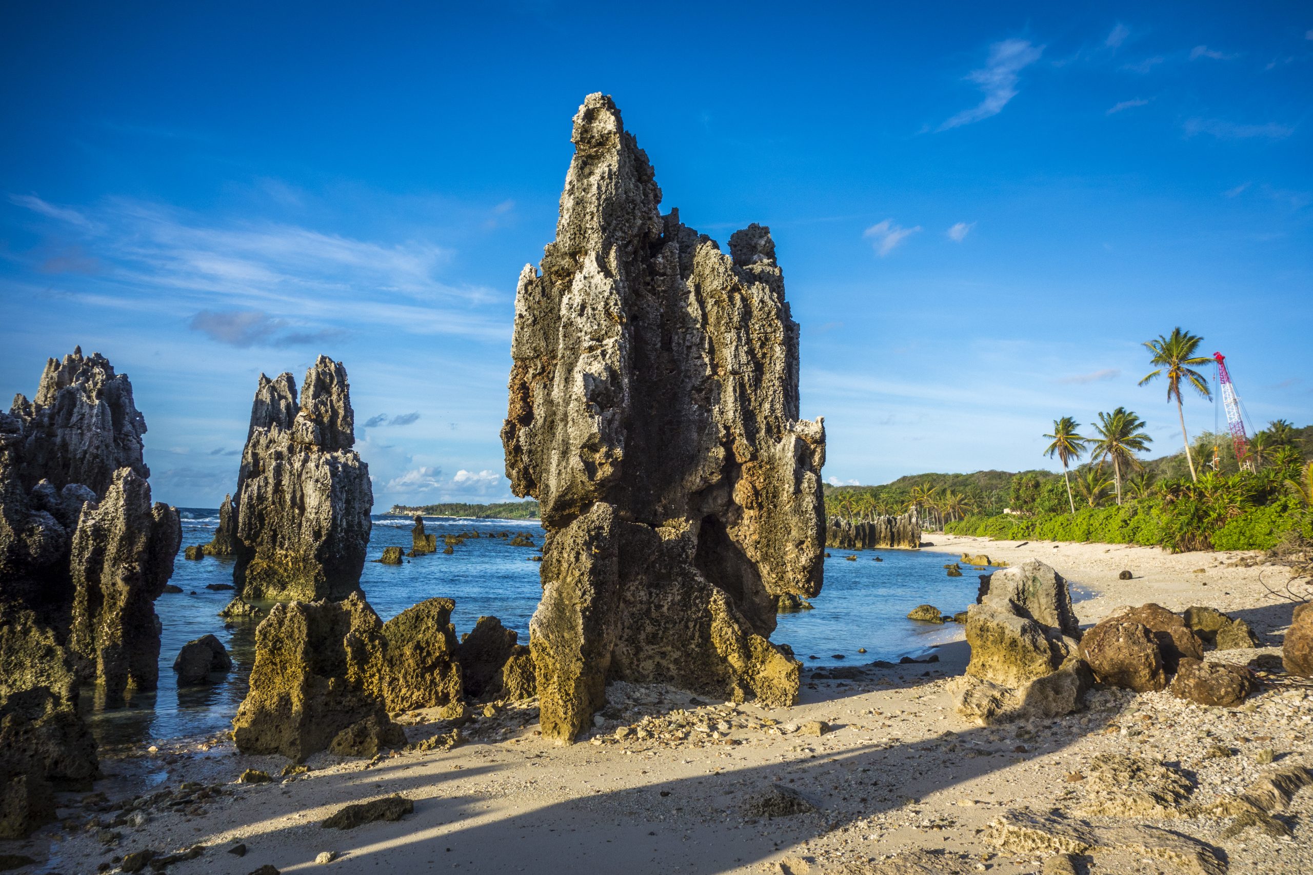 Nauru coastline